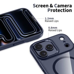 Tech-Protect MagMat MagSafe dėklas skirtas Apple iPhone 17 Pro - skaidrus mėlynos spalvos - Image 3
