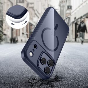 Tech-Protect MagMat MagSafe dėklas skirtas Apple iPhone 17 Pro - skaidrus mėlynos spalvos - Image 5