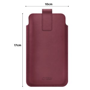 Tech-Protect SM65 dėklas skirtas 6.0-6.9" smartphones - burgundy - Image 2