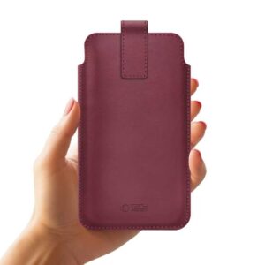Tech-Protect SM65 dėklas skirtas 6.0-6.9" smartphones - burgundy - Image 3