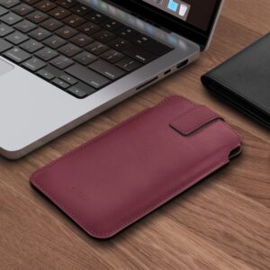 Tech-Protect SM65 dėklas skirtas 6.0-6.9" smartphones - burgundy - Image 4
