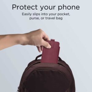 Tech-Protect SM65 dėklas skirtas 6.0-6.9" smartphones - burgundy - Image 5