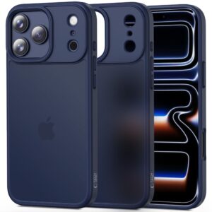 Tech-Protect MagMat dėklas skirtas Apple iPhone 17 Pro - Matte mėlynos spalvos