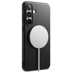 Ringke Onyx Magnetic MagSafe dėklas skirtas Samsung Galaxy S25 FE - juodos spalvos - Image 4