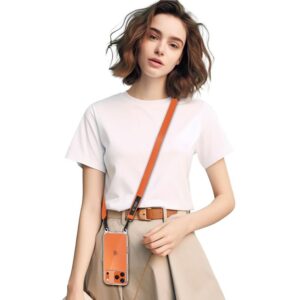 Tech-Protect C6S Rope Crossbody Leash - oranžinės spalvos - Image 5