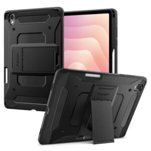 Spigen Tough Armor "Pro" dėklas skirtas Samsung Galaxy Tab S11 11.0 X730 / X736 - juodos spalvos