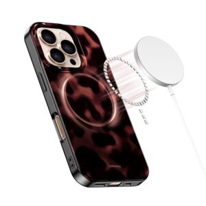 Tech-Protect Lamano MagSafe dėklas skirtas Apple iPhone 16 Pro - juodos spalvos ir raudonos spalvos - Image 3