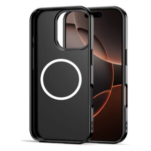 Tech-Protect Lamano MagSafe dėklas skirtas Apple iPhone 16 Pro Max - juodos spalvos ir raudonos spalvos - Image 2