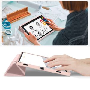 Tech-Protect SmartCase Pen dėklas skirtas Samsung Galaxy Tab S11 11.0 X730 / X736 - rožinės spalvos - Image 9