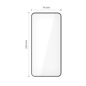 Tech-Protect Glass Fit+ 2-pack apsauginis stiklas skirtas Xiaomi 15T / 15T Pro - black - Image 2