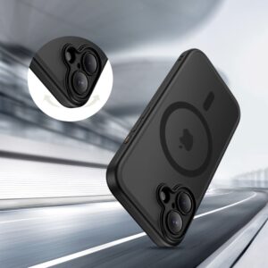 Tech-Protect Magpeak Magsafe CC dėklas skirtas Apple iPhone 17 - Matte juodos spalvos - Image 5