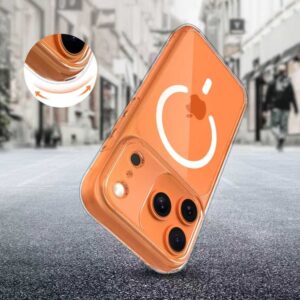 Tech-Protect Magpeak Magsafe CC dėklas skirtas Apple iPhone 17 Pro - Clear - Image 6