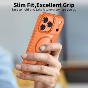 Tech-Protect MagMat MagSafe dėklas skirtas Apple iPhone 17 Pro Max - skaidrus oranžinės spalvos - Image 4