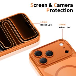 Tech-Protect Magpeak Magsafe CC dėklas skirtas Apple iPhone 17 Pro - skaidrus oranžinės spalvos - Image 4