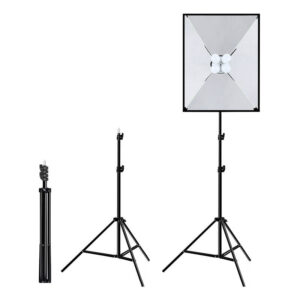 Studio set Puluz softbox 50x70cm, tripod, LED bulb 4 pcs PU5071EU - Image 4