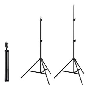 Photo studio background support Puluz 2x2m + Backdrops 3 pcs PKT5204 - Image 3
