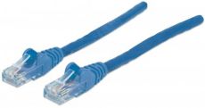 INTELLINET UTP LAN Cat6, cable, patch, 0.5m, blue, 342568