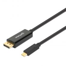 MANHATTAN USB Type-C  4K/60H DisplayPort (DP) adapter cable, 1.0m 152471