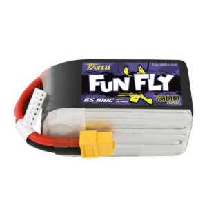 Battery Tattu Funfly 1300mAh 22,2V 100C 6S1P XT60 - Image 1