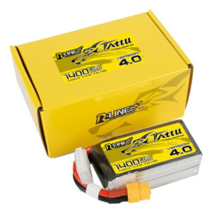 Battery Tattu R-Line 4.0 1400mAh 14.8V 130C 4S1P XT60 - Image 4