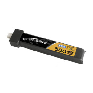 Tattu LiPo 300mAh 3.8V 75C 1S1P HV BT2.0.5 battery (5pcs) - Image 3
