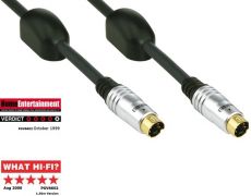 S-VIDEO M/M connecting cable, 24k Gold Plated contacts, 3.0m, PGV6603,  Profigold