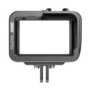 TELESIN Aluminum cage for GoPro Hero 12/11/10/9 +vertical adapter - Image 3