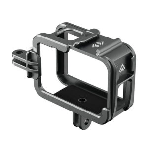 TELESIN Aluminum cage for GoPro Hero 12/11/10/9 +vertical adapter - Image 4