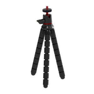 Tripod PULUZ flexible with remote control for cell phones (Apple) and sports cameras (DJI Action, GoPro, Insta360)