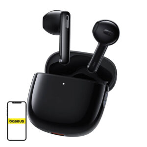 Ausinės TWS Baseus Bowie WX5 juodos spalvos