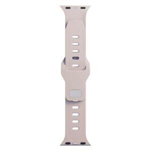 3MK Silicone Watch Strap latte for Apple Watch 42/44/45/49mm - Image 8