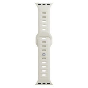 3MK Silicone Watch Strap beige for Apple Watch 42/44/45/49mm - Image 7