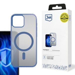 3MK Frosty MagCase iPhone 15 mėlynos spalvos - Image 1