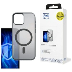 3MK Frosty MagCase iPhone 14 6.1" juodos spalvos - Image 1