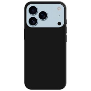 Dėklas 3MK Silicone dėklas skirtas Apple iPhone 17 Pro juodos spalvos - Image 4