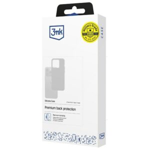 Dėklas 3MK Silicone dėklas skirtas Apple iPhone 17 Pro juodos spalvos - Image 8