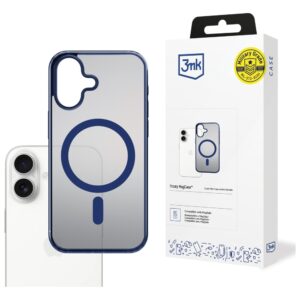 Dėklas 3MK Frosty MagCase skirtas Apple iPhone 17 mėlynos spalvos - Image 1