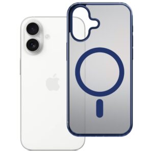 Dėklas 3MK Frosty MagCase skirtas Apple iPhone 17 mėlynos spalvos - Image 3