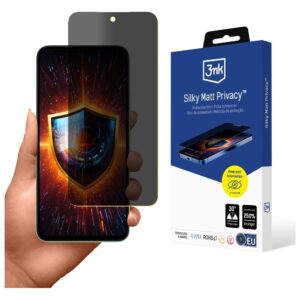 Apsauginis stiklas su privatumo filtru 3MK HardGlass Max Privacy skirtas Xiaomi Redmi 15 4G/ 15 5G - Image 1