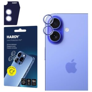 Telefono kameros apsauga 3MK HARDY Lens Protection Pro skirta Apple iPhone 17 blue