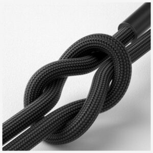 Kabelis 3MK Hyper Cable N-SERIES USB-C į USB-C 2m 20V/5A 100W juodos spalvos - Image 6