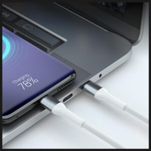 Kabelis 3MK Hyper Cable N-SERIES USB-A į Lightning 2m 5V/2.4A 12W baltos saplvos - Image 3