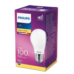 LED lemputė PHILIPS, A60, E27, 10,5 W, 1521 lm, 2700 K - Image 2