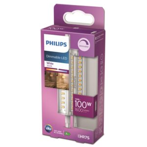 LED lemputė Philips R7S, 14W, 118mm, 3000K, 1600lm, dim - Image 2