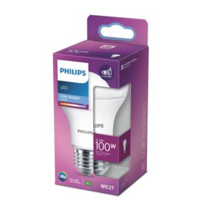 LED lemputė PHILIPS, A60, E27, 12,5 W, 1521 lm, 6500 K
