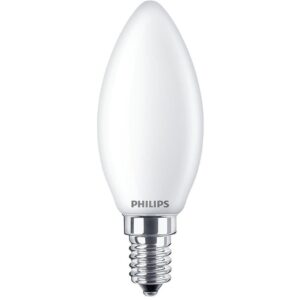 LED lemputė Philips B35, 4.3W, E14, 2700K, 470lm, matinė