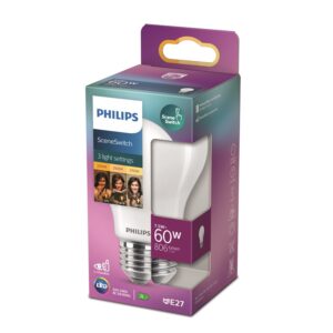 LED lemputė PHILIPS, E27, 6,5 W, 80–806 lm, 2200–2700 K - Image 2
