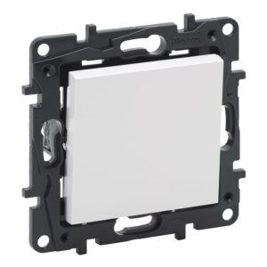 Jungiklis LEGRAND NILOE STEP, baltos spalvos