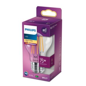 LED lemputė PHILIPS, A60, E27, 8,5 W, 1055 lm, 2700 K - Image 2