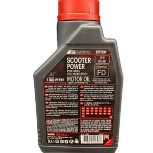 Motociklų variklių tepalas MOTUL SCOOTER POWER 2T, 1 l - Image 2